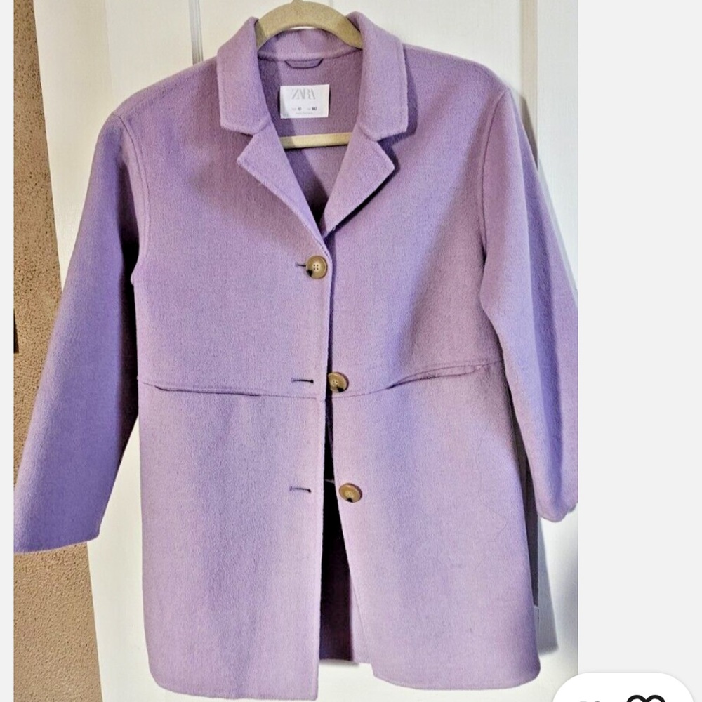 Beautiful Zara wool blend coat for girls size 13/14